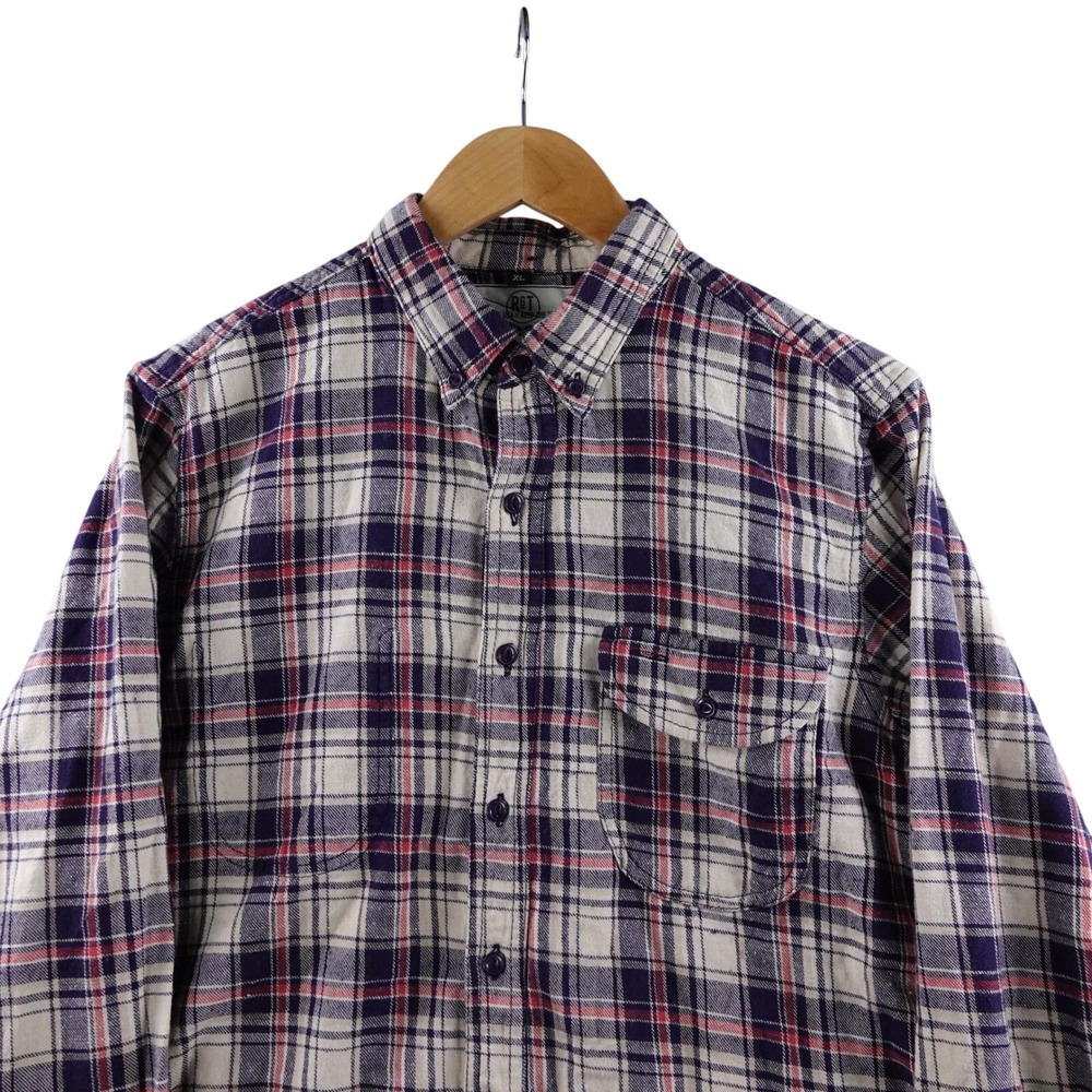 RGT Rogue Territory‎ Flannel Shirt Plaid Button Up Long Sleeve Womens XL